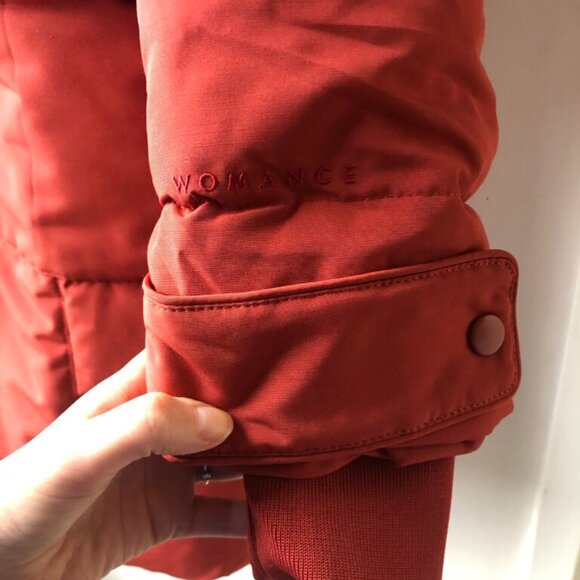 Womance Bright Orange Winter Coat / Manteau d’hiver Womance orange vif - Picture 8 of 9